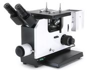 Inverted Metallurgical Microscope with a polarised light set for crystallographic analysis