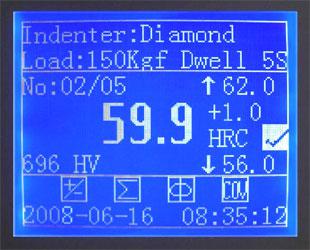 Высокорослый измеритель твердости РХ-450Х цифров Роквелл рамки