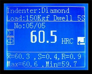 Высокорослый измеритель твердости РХ-450Х цифров Роквелл рамки